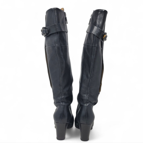 Alberto Fermani Black Leather Boots - Picture 3 of 15